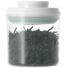 安扣迷你茶叶罐便携小号随身家用装醒茶罐绿茶普洱茶叶罐密封罐 咖色盖玻璃350ml*2