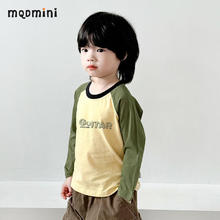 MQDMINI 儿童长袖T恤秋装2024男女童纯棉衣服春秋季休闲上衣2 吉他手 140 cm
