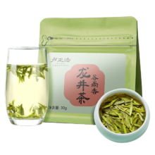 PLUS会员:卢正浩绿茶 谷雨香 龙井茶叶 30g