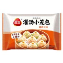 三全 灌汤小笼包268g（早餐选10件）