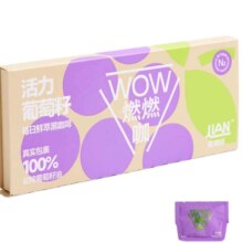 连咖啡 燃燃咖 葡萄籽/黄金椰 黑咖啡粉2.1g*6袋