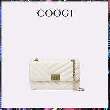 COOGI 女士真皮链条单肩包 C335218213