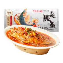 同庆楼臭鳜鱼生鲜预制菜速食方便菜半成品菜特产速冻加热即食中华老字号 臭鳜鱼530g【含料包】