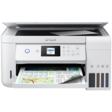 爱普生（EPSON）L4266家用打印机L4268墨仓式复印扫描自动双面无线办公多功能一体机A4小型彩色照片打印 L4266 白色款 官方标配：内含原装墨水一套