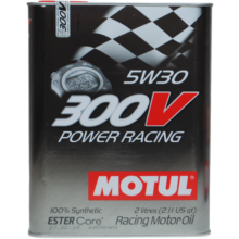 摩特(MOTUL) 酯类全合成汽车机油300V POWER5W-30SN 2L/桶 欧洲进口