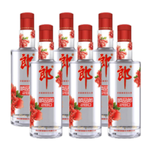 郎酒 顺品郎红顺 浓酱兼香型白酒 45度280ml*6瓶 整箱装 （非原箱）
