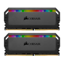 美商海盗船（USCORSAIR）16GB(8G×2)套装 DDR4 3600 台式机内存条 统治者铂金 RGB灯条 高端游戏型