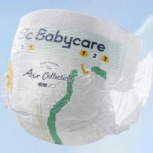 bc babycare air呼吸超薄透气拉拉裤bbc纸尿裤XL-32片 拍2件