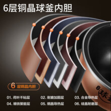苏泊尔（SUPOR）电饭煲 5L精铁球釜IH电磁加热24H智能预约电饭锅家用2-10人多功能煮饭锅煮粥 5L 【IH电磁加热】