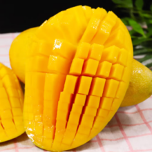 京鲜生 海南金煌芒果 中果净重4.5斤装/单果250g-400g