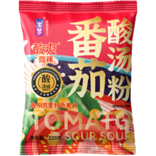 玉梦 贵州特产凯里酸汤粉 非油炸方便速食酸辣粉贵州特色酸汤米粉米线 番茄酸汤粉220g*3袋