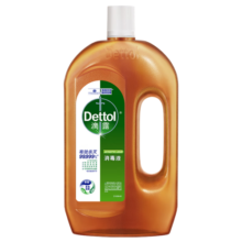 滴露（Dettol）消毒液消毒水1.2L衣物除菌液家居宠物环境地板杀菌除螨 非84酒精