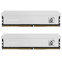 阿斯加特（Asgard）32GB(16Gx2)套装 DDR4 3600 台式机内存条 弗雷系列-钛银甲