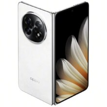新品发售：OPPO Find N5 16GB+1TB 卫星通信版 玉白 超薄机身 超长续航电池 骁龙8至尊版 AI 5G 折叠屏手机