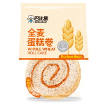 巴比熊 全麦蛋糕卷440g 瑞士卷营养早餐夹心蛋糕面包西式糕点