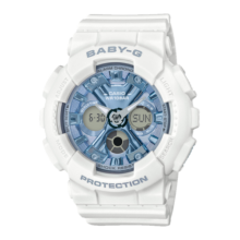 卡西欧（CASIO）手表女BABY-G运动学生电子日韩表情人节送女友BA-130-7A2