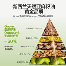 柯罗芙 GROVE 格露芙亚麻籽油110ml新西兰进口宝宝婴幼儿童辅食油热炒凉拌