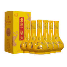 永丰牌 YONGFENG 北京二锅头 纯粮白酒清香型 42度 500mL 6瓶 龙韵10 一箱