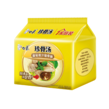 白象 珍骨汤 菌菇原汁猪骨面 103g*5包 量贩装