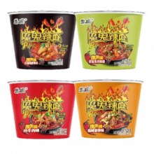 88vip：思圆方便速食魔鬼辣面6桶混装
