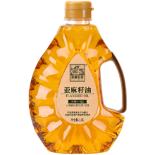 亚麻公社 亚麻籽油物理冷压榨一级食用油胡麻油1.8L