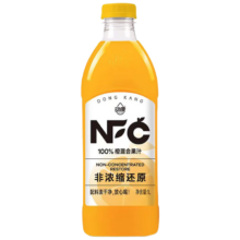 临期品：动康 NFC100%橙混合果汁 1L