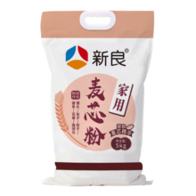 新良家用麦芯粉 中筋面粉10斤装 面条馒头包子饺子用小麦粉