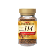 悠诗诗（UCC）114 速溶咖啡粉 90g 冻干黑咖啡