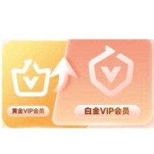 爱奇艺VIP会员 黄金会员升级白金会员 支持电视端 360天