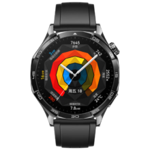 PLUS会员、限地区：华为WATCH GT 5幻夜黑46mm华为智能手表情绪健康助手玄玑感知系统运动涂鸦睡眠监测GT4升级