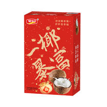 豪园 0糖生椰1.25L家庭装椰乳饮料品椰子汁早餐椰奶喜庆年货礼盒装