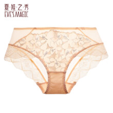 夏娃之秀 女士蕾丝中腰内裤 *4件