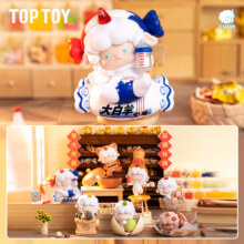 TOP TOY三丽鸥家族盲盒  卷卷羊咩记干果铺系列 随机发