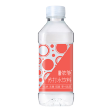 依能 西柚味 无糖无汽弱碱 苏打水饮料 350ml*24瓶 整箱装 饮用水