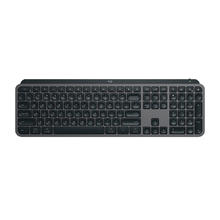 罗技 logitech MX Keys S 108键 2.4G蓝牙 双模无线薄膜键盘 黑色 单光