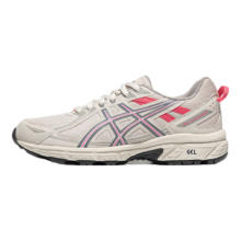 19日20点：ASICS 亚瑟士 GEL-VENTURE 6 透气越野跑鞋 灰色/粉色