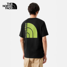20点开始：The North Face 北面 户外印花短袖 88G9 黑色