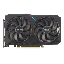 华硕DUAL雪豹/TUF-RX6500XT-O4G  -GAMING AMD RADEON RX 6500 XT电竞游戏专业独立显卡 DUAL-RX6500XT-O4G V2