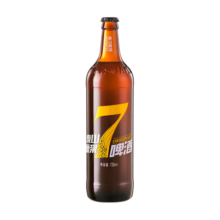 泰山原浆啤酒泰山原浆7天8°p新鲜精酿啤酒整箱全麦芽酿造 720mL 6瓶 整箱装