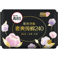 高洁丝 日用阳光烘烘臻选奢爽纯棉 240mm*25片