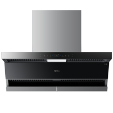 美的（Midea）家用变频25大吸力顶侧双吸抽油烟机1000Pa大静压吸油烟机大风量厨房油烟机自清洗抽烟机DK7 自清洁吸烟机-单烟机25大风量变速 AK5max高性价比不带蒸汽洗款