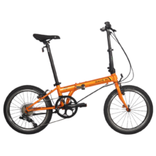 大行（DAHON）经典P8折叠自行车成人20英寸8速男女式通勤运动单车KBC083 橙色【高配版】