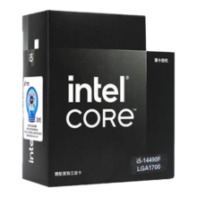 英特尔（Intel）酷睿14代CPU处理器 台式机处理器 盒装CPU i5-14490F 盒装【10核16线程】