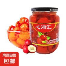 心湘汇 山楂罐头510g 1瓶 山楂