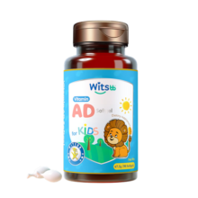 witsbb健敏思维生素ad无敏d3婴幼儿0-3岁儿童敏宝VA1500VD500 90粒 【0-3岁婴幼儿专研】90粒ad