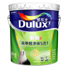 多乐士（Dulux）乳胶漆致悦抗甲醛净味五合一内墙油漆涂料防霉墙面漆A8147 18L