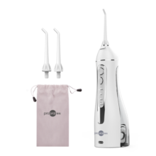 博皓（prooral） 冲牙器/洗牙器/水牙线/洁牙器便携式家用牙齿洁牙器口腔清洗器 【品牌口碑款】5025晶莹透|标配 2支喷头