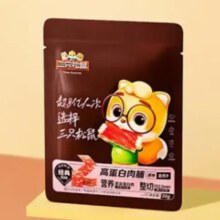 三只松鼠 休闲零食组合多款任选10件 高蛋白猪肉脯/32g*2