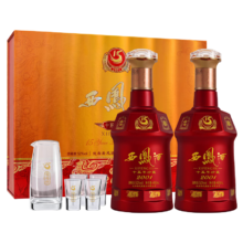 Plus会员：西凤酒 15年 十五年珍藏 52度 480ml*2 礼盒装 凤香型白酒