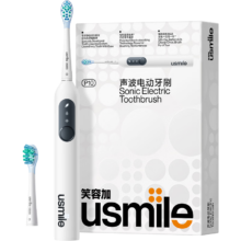 限地区、plus会员：usmile笑容加电动牙刷 成人情侣款 全新缓震清洁刷头 P10昆仑白